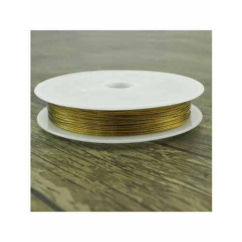Ювелирный тросик Ланка т золото 03мм 30м 450₽