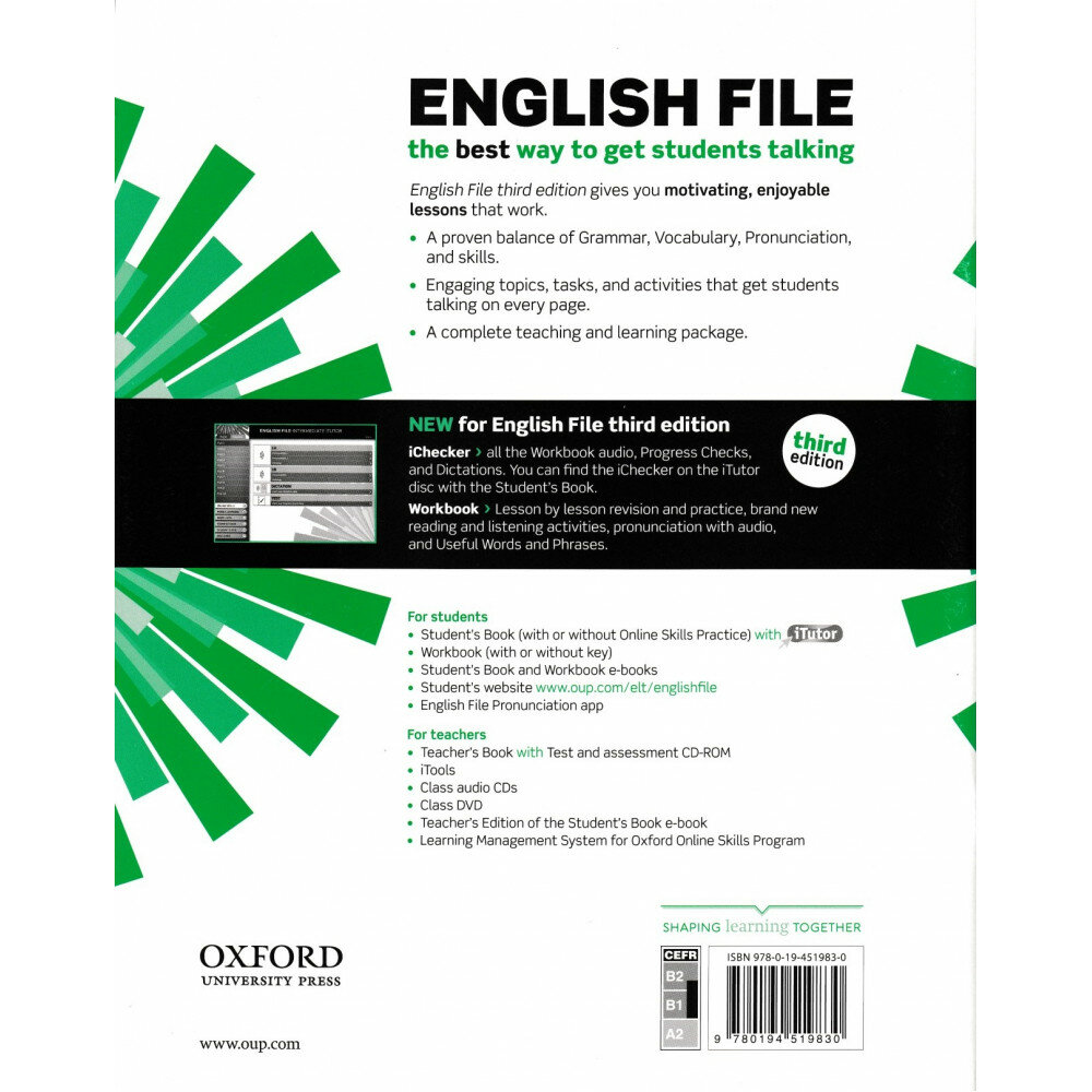 English File. Third Edition. Intermediate. Workbook without key - фото №2