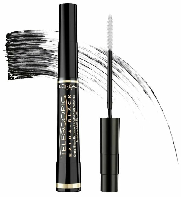 L'Oreal Paris Тушь для ресниц Telescopic, экстрачерный