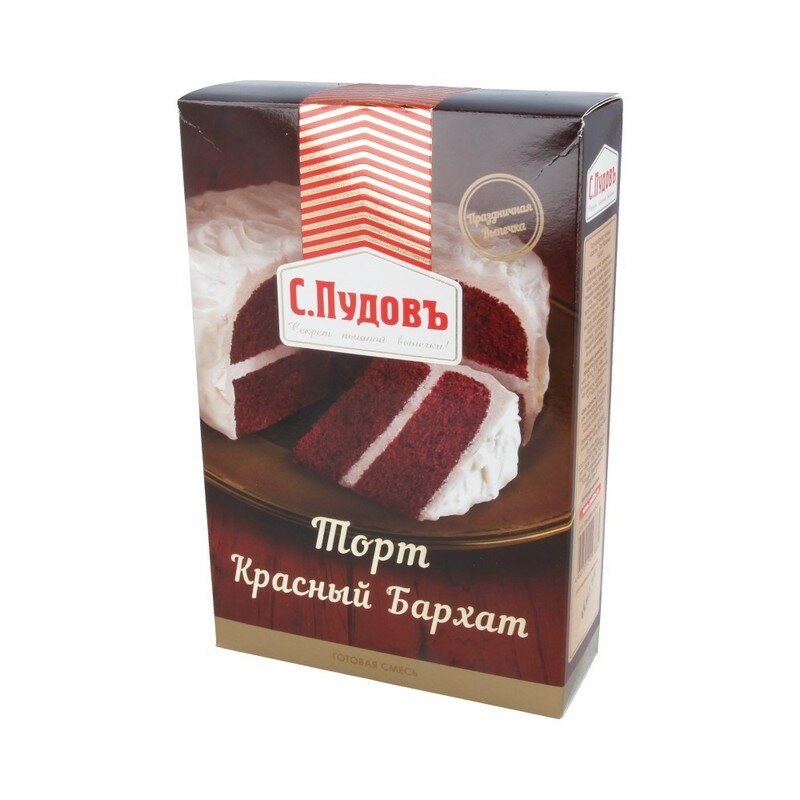 "С. Пудовъ" Торт Красный бархат 400 г
