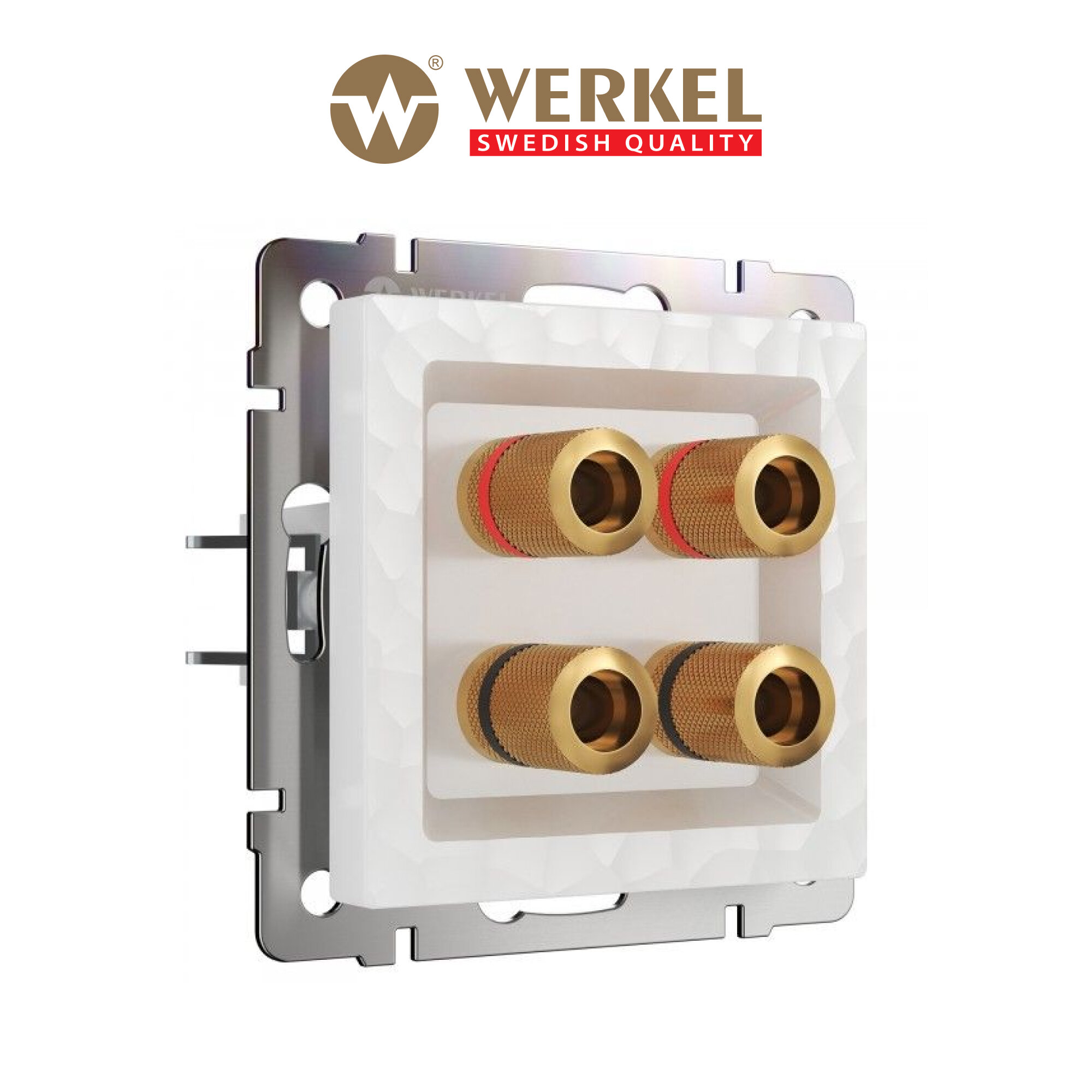 Акустическая розетка Werkel Hammer W1285001 цвет белый IP20