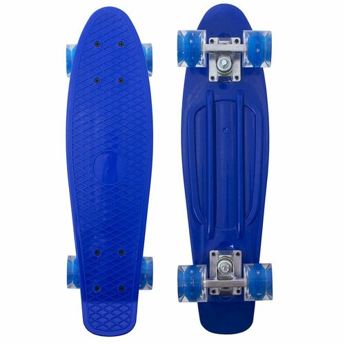 Детский пенниборд пластмассовый 55х145х10см со светящимися колесами TONGDE 4699₽