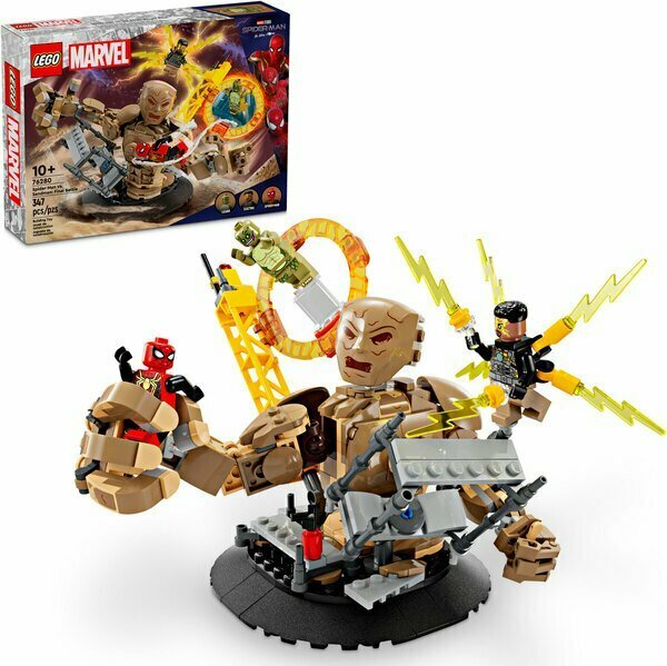 LEGO Marvel 76280 Человек-паук против Песочного человека: Финальная битва