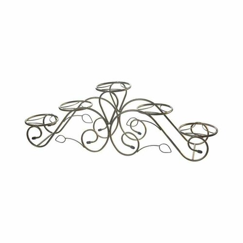 Подставка под цветы на подоконник на 5 горшков Кружево, Т1000