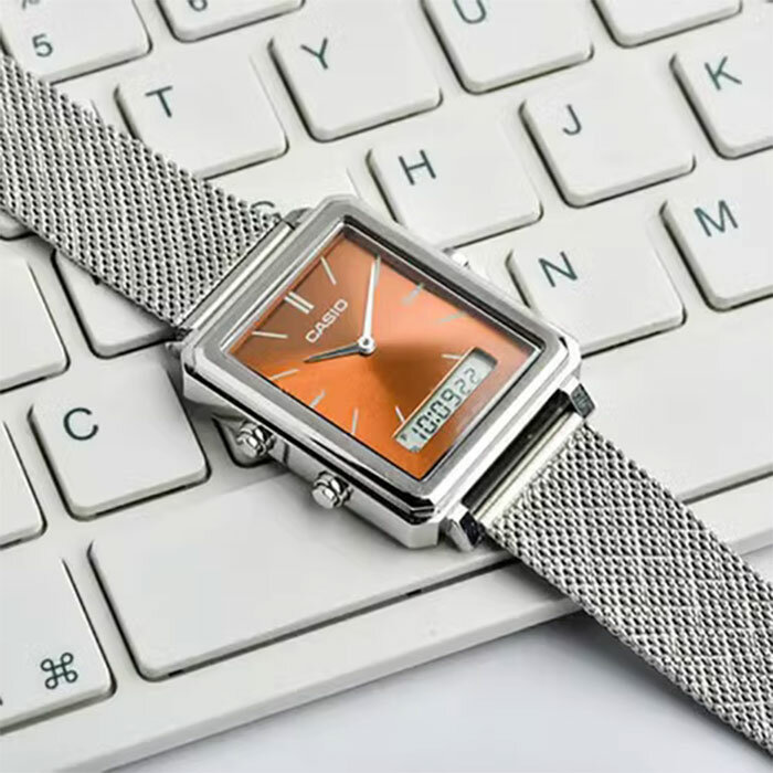 Наручные часы CASIO, оранжевый — фото 1