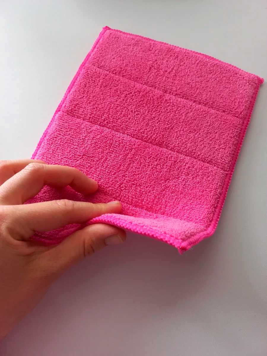 Салфетка Paclan Practi Microfiber губчатая 3 слоя 17*23см Jiangyin Jiner Textile Manufacturing - фото №5