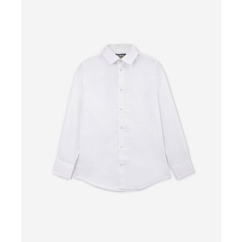Школьная рубашка Gulliver, размер 158, белый школьная рубашка gulliver размер 158 белый
