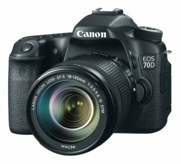 Фотоаппарат Canon 70D kit 18-135mm STM, черный
