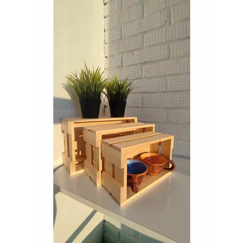 Ящик декоративный деревянный 29х17х11 см