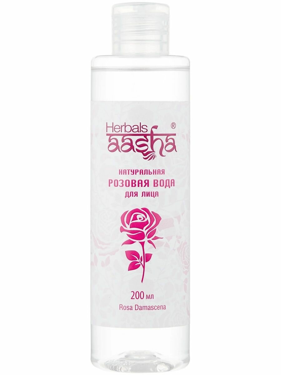 фото Розовая вода (Rose water) косметическая Aasha | Ааша 200мл