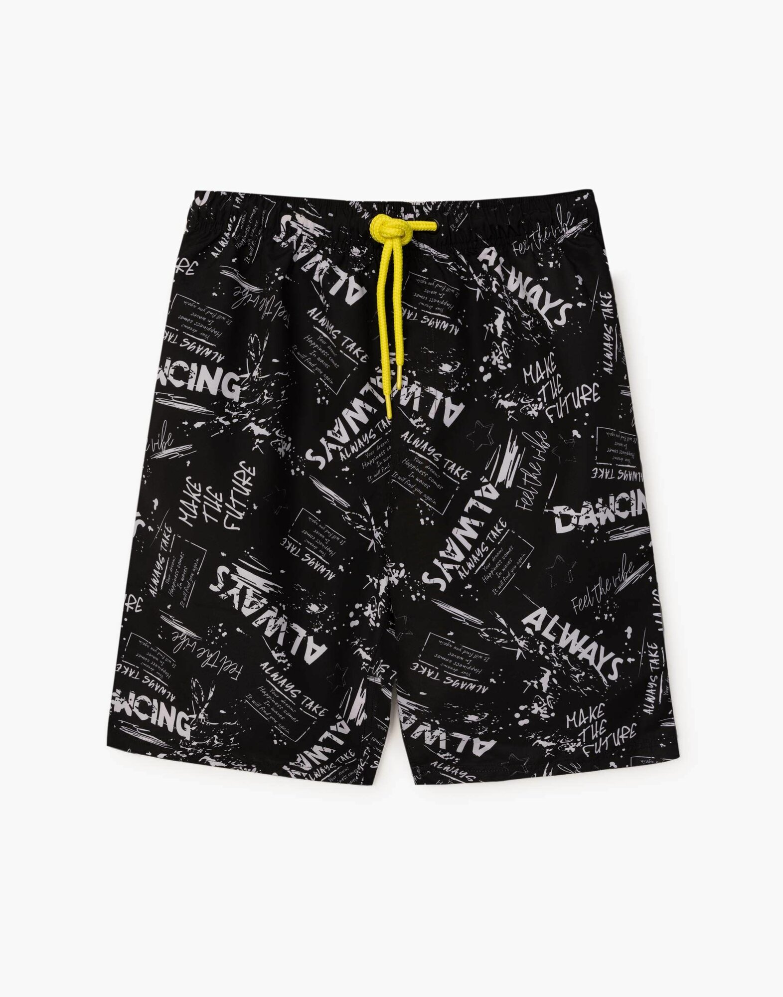 фото Плавательные шорты Gloria Jeans BSM000738 черный/белый мужской M (48-50)