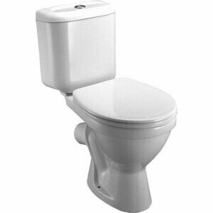 фото Унитаз-компакт Jika Lyra наклонный выпуск, с сиденьем (8.2423.4.000.242.9, 8.9251.5.300.000.9)