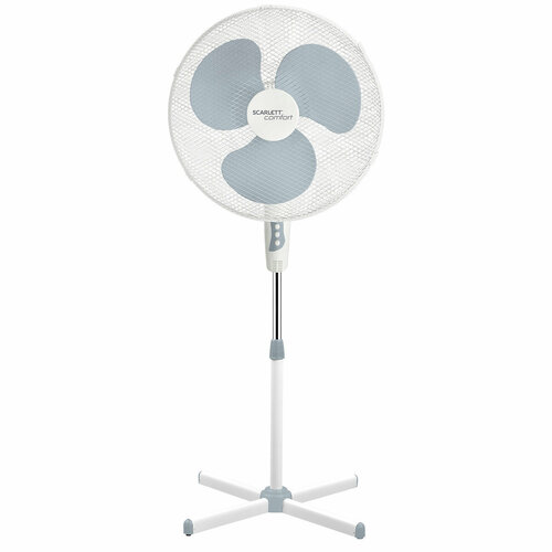 Scarlett Напольный вентилятор 16 дюймов 3 режима работы серый 376600₽