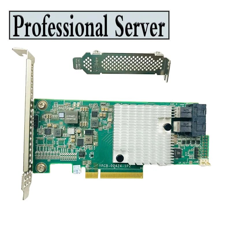 INSPUR 9300-8I YPCB-00424 LSI SAS3008 12Gbps HBA плата расширения