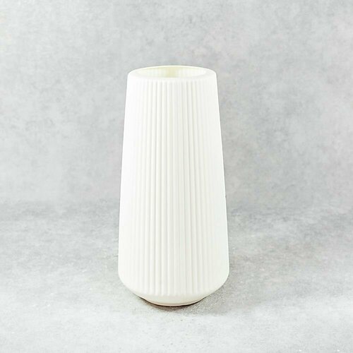 Ваза для цветов 155x305см пластик белая 569₽