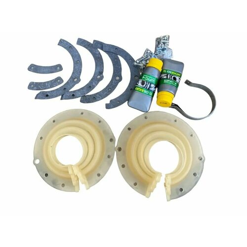 Пыльники поворотного кулака нового образца УАЗ с мостами Тимкен Спайсер Гибридный полиуретан белый 2 шт 2828₽