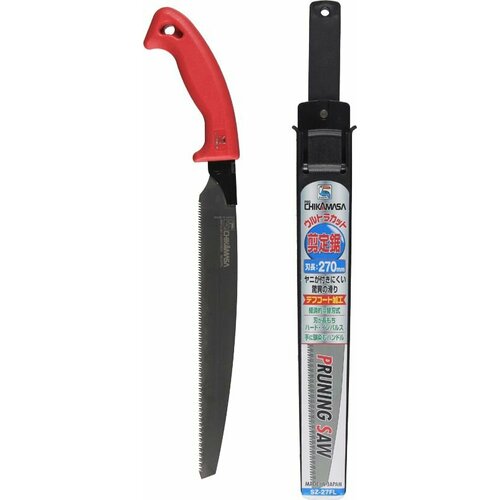 Пила садовая с тефлоновым покрытием Chikamasa SZ-27FL