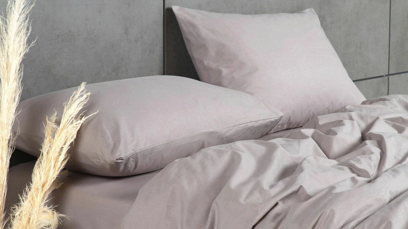 фото Наволочка 70*70 Askona Comfort Cotton Светло-серый (2шт)