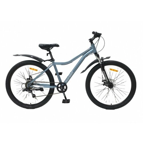 Велосипед 26 AVENGER C261D серо-синийсеребристый 21700₽