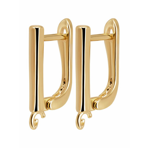 Швензы основа для сережек бижутерный сплав золотистый 32-20018 322₽