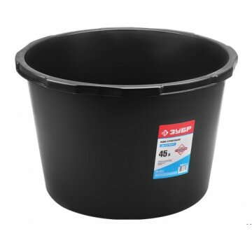 фото Строительная пластмассовая кадка Зубр эксперт 65 л 06095-65_z01