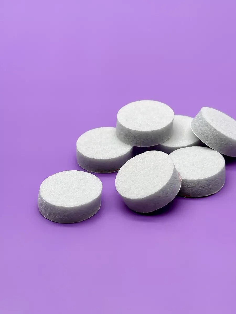 Спонжи для полировки стоп, диск S, 25шт, — фото 1