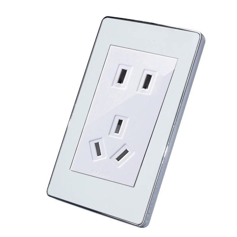 фото Распределительная панель Jinmai Electric, настенная, медная, с серебряным краем