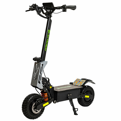 Электросамокат полноприводный Electroway F5 пробег до 80 км; разгон до 70 км/ч / 60V / 5600W / 22A