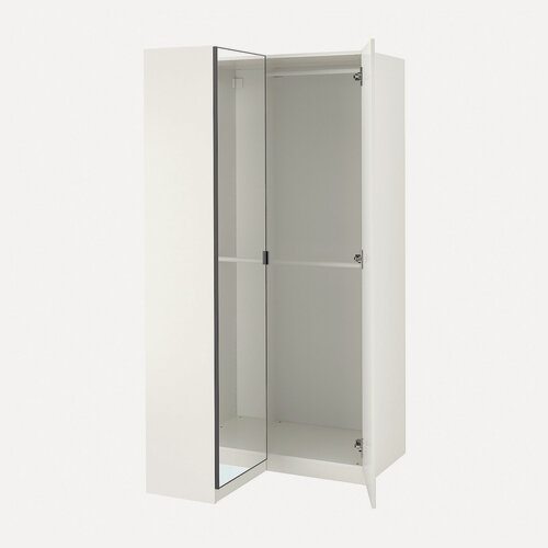 Изображение товара Распашной шкаф PAX FARDAL AHEIM (угловой) (белый) NEW 110x88x201 см, GOODFORM