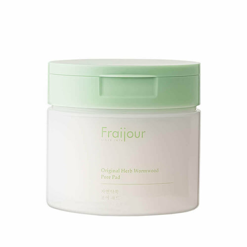 Fraijour Тонизирующие пэды с полынью для сужения пор Original Herb Wormwood Pore Pad 60 шт 170 мл 1590₽