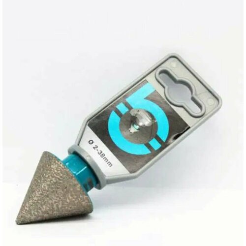 Фреза алмазная конусная (сверло шарошка алмазное коническое) BIHUI, 2-38ММ