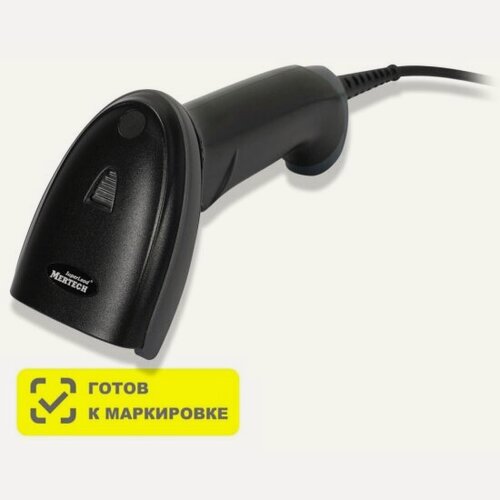 Изображение товара Сканер штрих-кода Mertech 2210 P2D, USB, черный