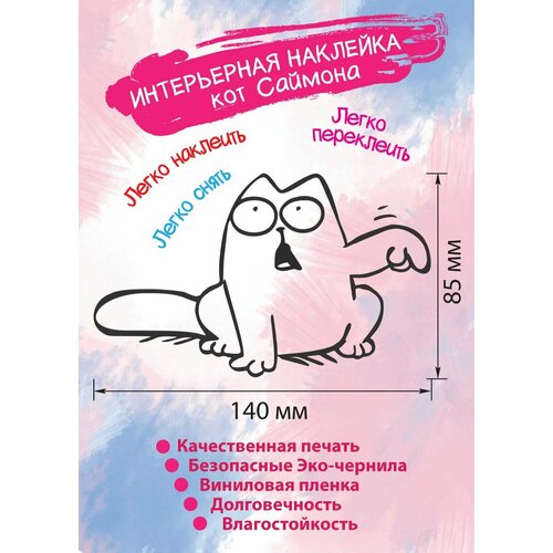 Наклейка для декора 