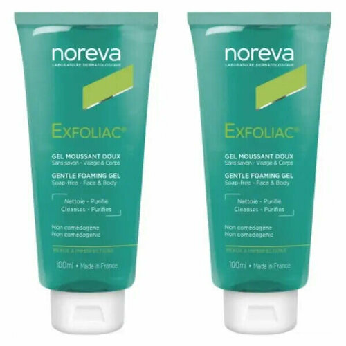 NOREVA эксфолиак Мягкий очищающий гель для лица и тела 100 мл2 900₽