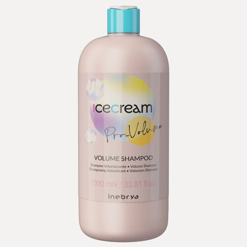 Изображение товара Шампунь для объема волос с аминокислотами Inebrya Ice Cream Pro-Volume Shampoo, 1000 мл
