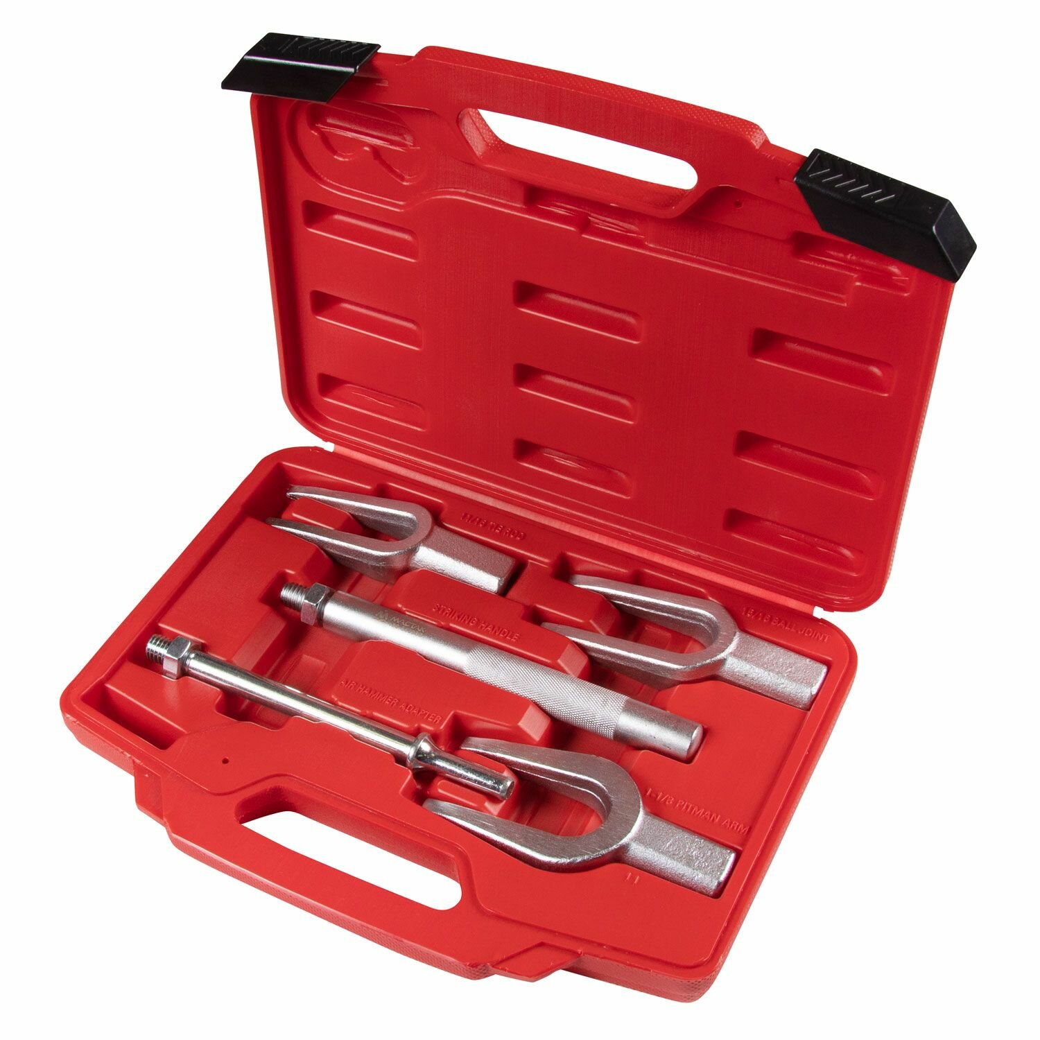 Мастак Набор съемников шаровых опор и рулевых наконечников, зев 18, 24, 29 мм, вилки, кейс, 5 предметов 100-55005C