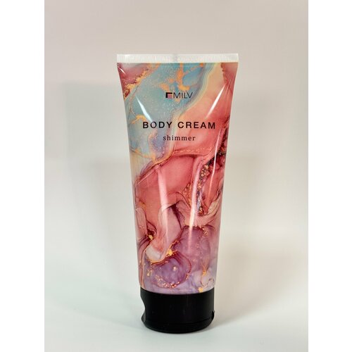 Крем-блеск для тела FIRST KISS с шиммером, 200 мл