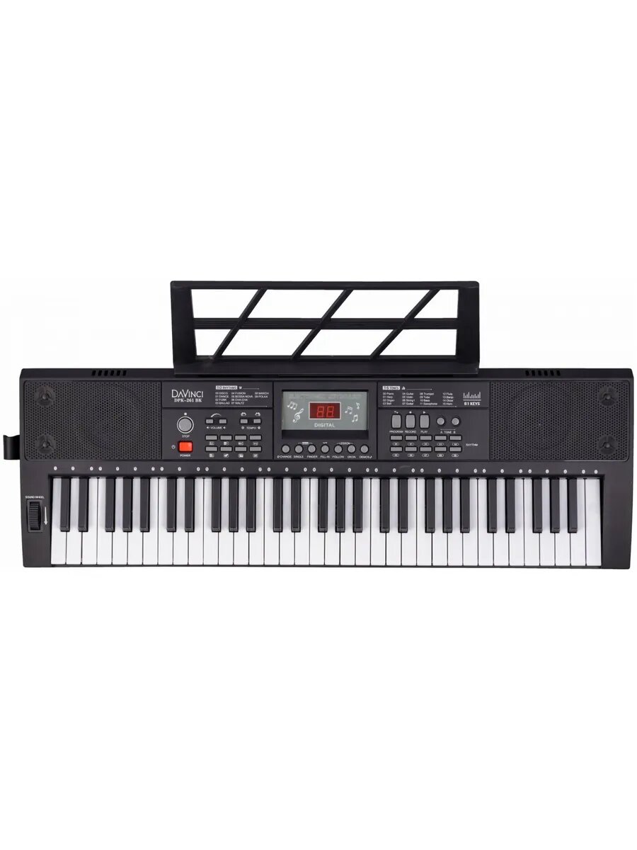 Синтезатор DAVINCI DPK-261 BK