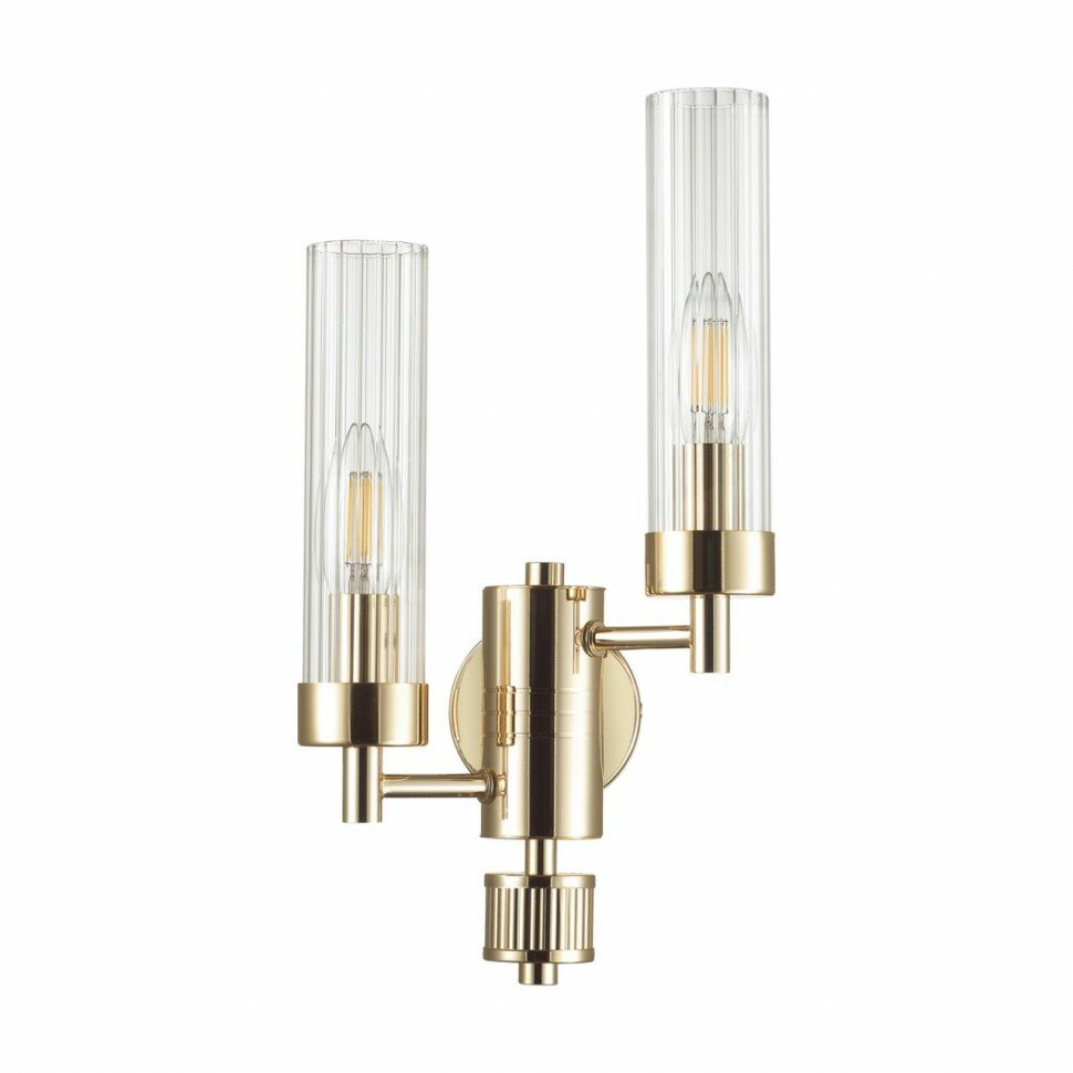 Lumion 5274/2W CLASSI LN23 173 золотой Бра E14 2*40W 220V KAMILLA