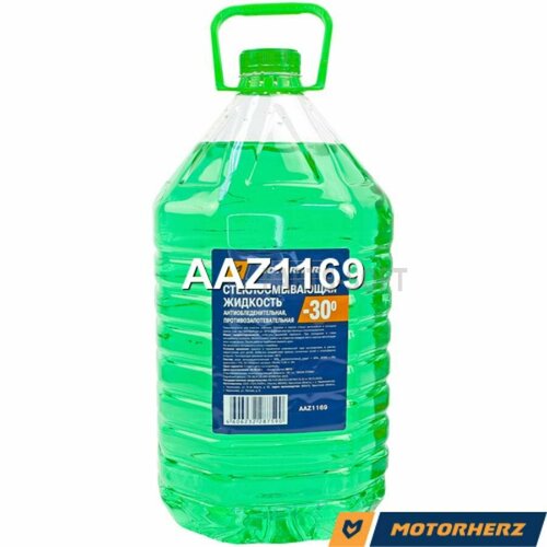 MOTORHERZ AAZ1169 Незамерзающая жидкость 5 литров -30 MOTORHERZ AAZ1169 549₽