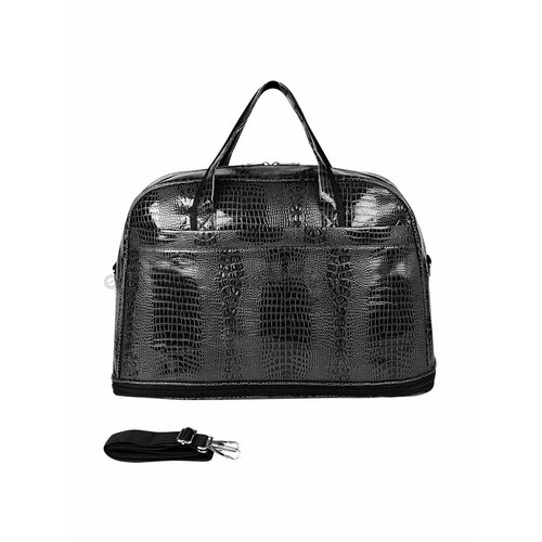 Сумка дорожная TIMSOON, 33 л, 20х32х50 см, ручная кладь, черный