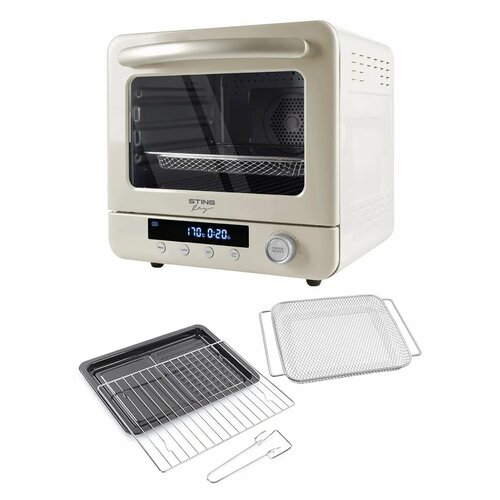 Духовка Stingray электрическая аэрогриль 1500Вт 24л 12 программ бежевая 779000₽