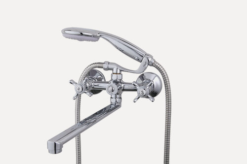 Изображение товара Смеситель для ванны с длинным изливом Frap F2224 латунь, цвет хром