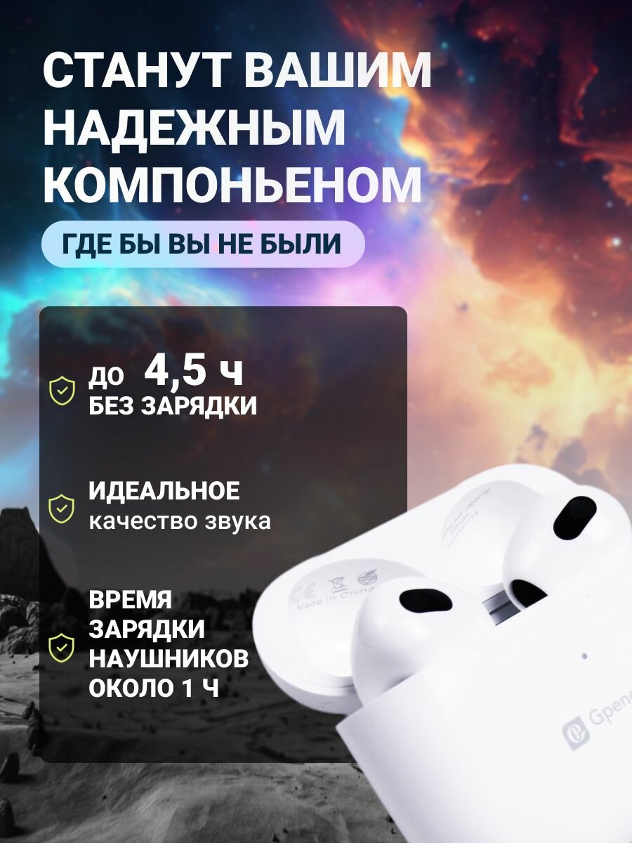 Наушники TWS GP-E400Pro — фото 1