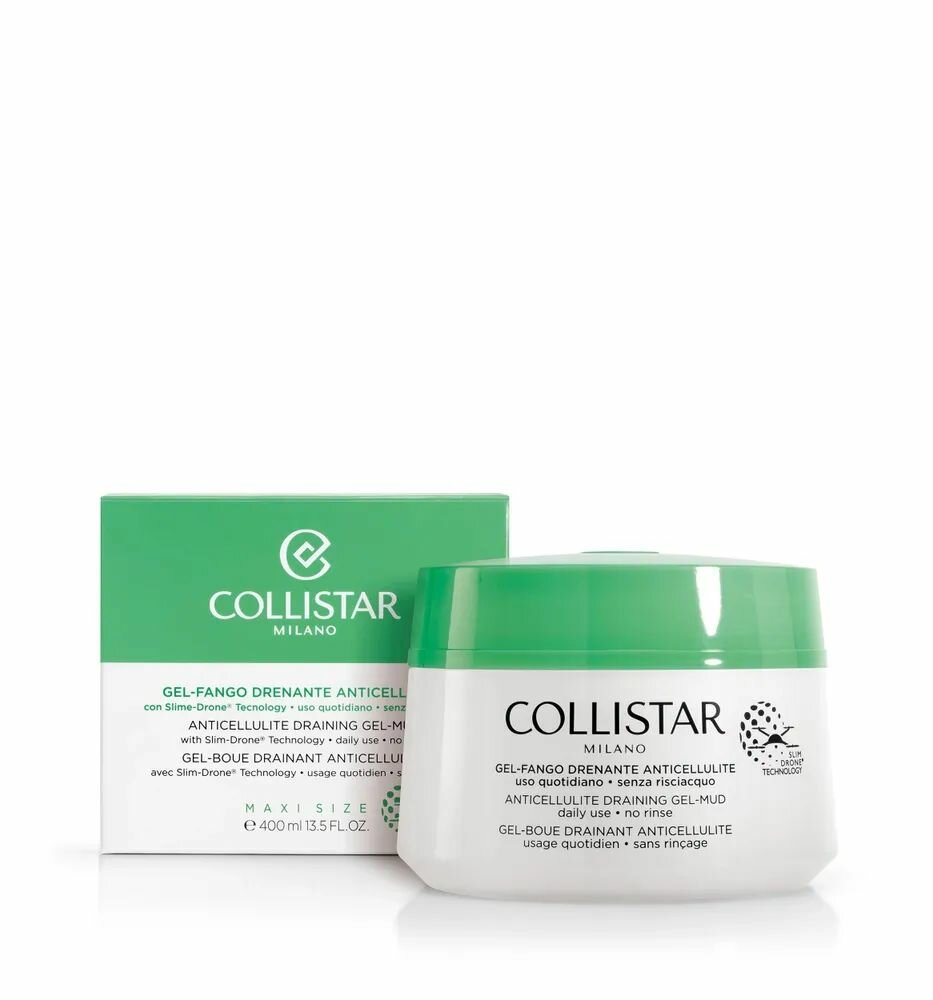 Collistar - Anticellulite Draining Gel-Mud Крем для похудения и борьбы с целлюлитом 400 мл