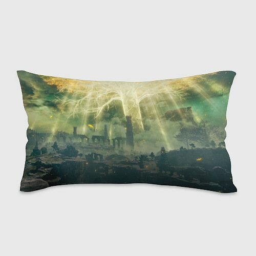 Сияние Elden Ring Прямоугольная подушка