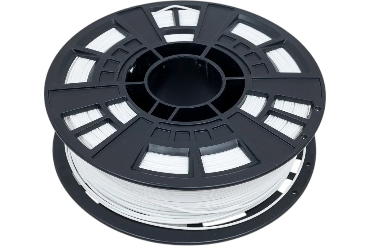 Funtasy Пластик в катушке (pla,1.75 мм,1 кг), цвет белый PLA-1KG-WT-1