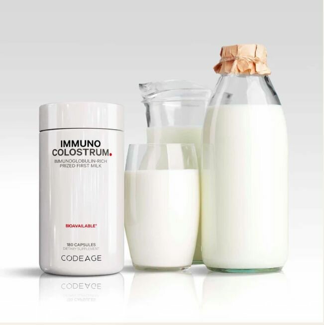 Codeage Immuno Colostrum Молозиво поддержка иммунитета 180 капсул