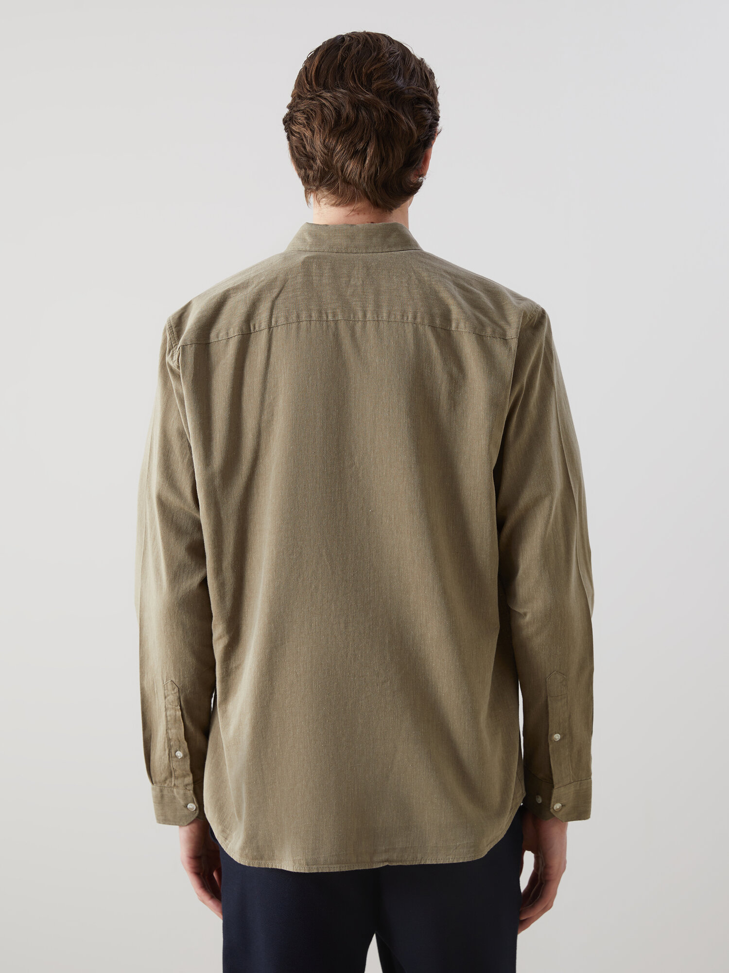 Рубашка LC Waikiki, размер M, olive green — фото 1