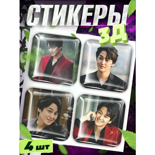 Наклейки на телефон 3д стикеры Сказание о Кумихо Ли Ран